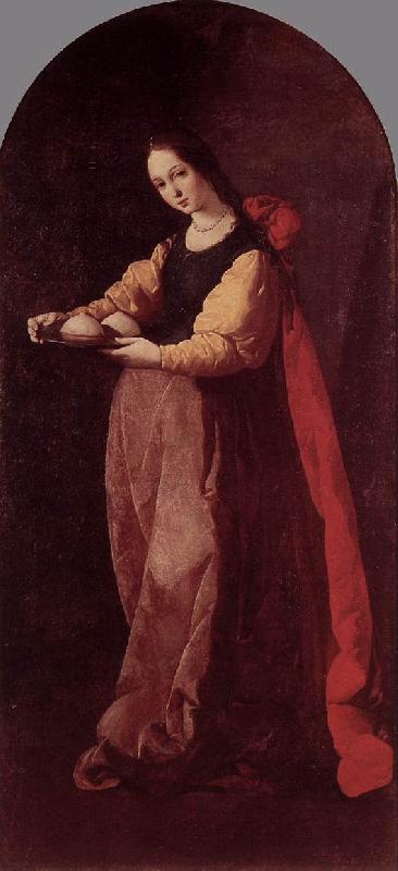 ZURBARAN  Francisco de St Agatha oil painting picture